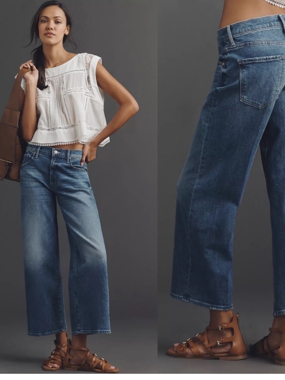 Mother Jeans The Mid Rise Maven Ankle in All Your Eggs in One Basket